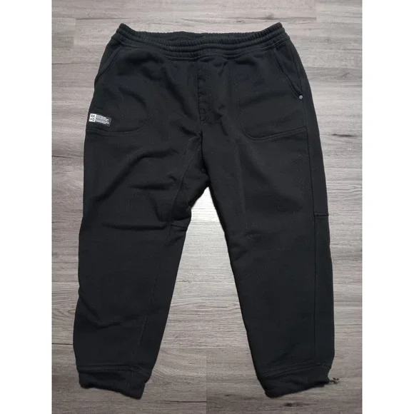 Alaskan Hardgear Men's Black Recinder Standard Fit Fleece Joggers Size 36x26 - Picture 1 of 7